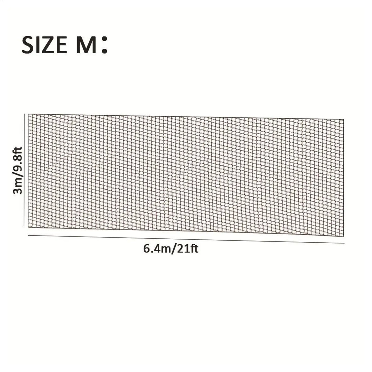 Weatherproof Ball Stop Netting – Nylon Multi-Sport Barrier