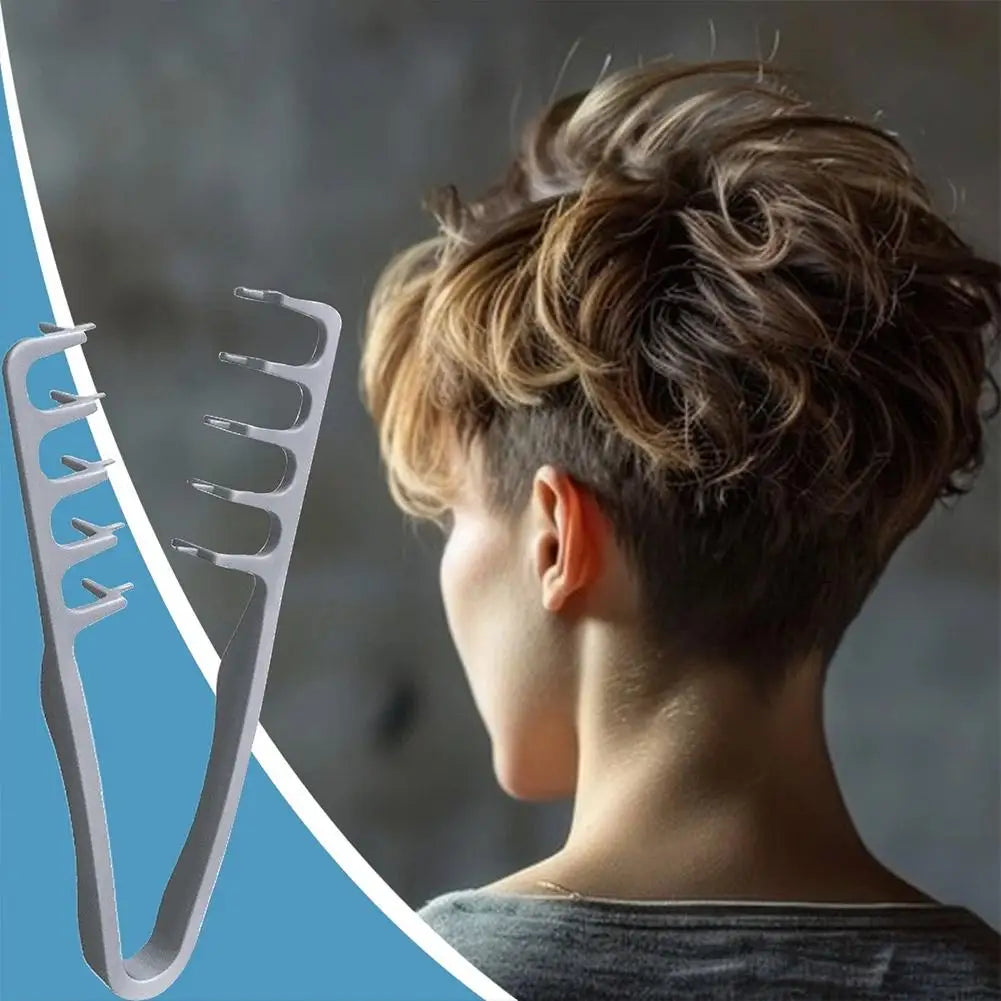 Wide-Tooth Volumizing Hair Comb – Root Lifter & Bangs Styler