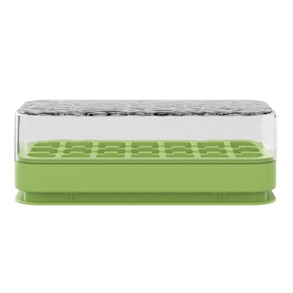 Silicone Ice Cube Tray 21 Cavity with Lid | Space-Saving Mold