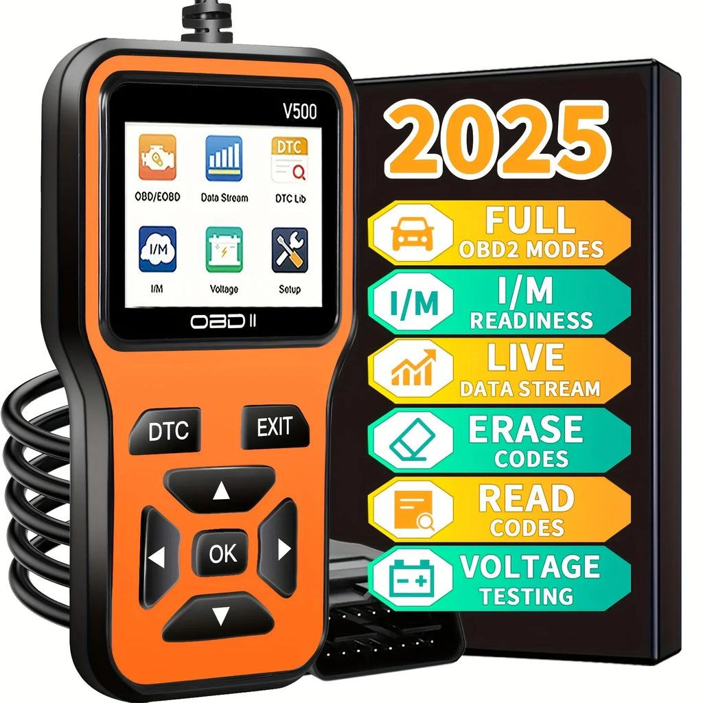 OBD2 Scanner – Check Engine Code Reader, Reset, Live Data