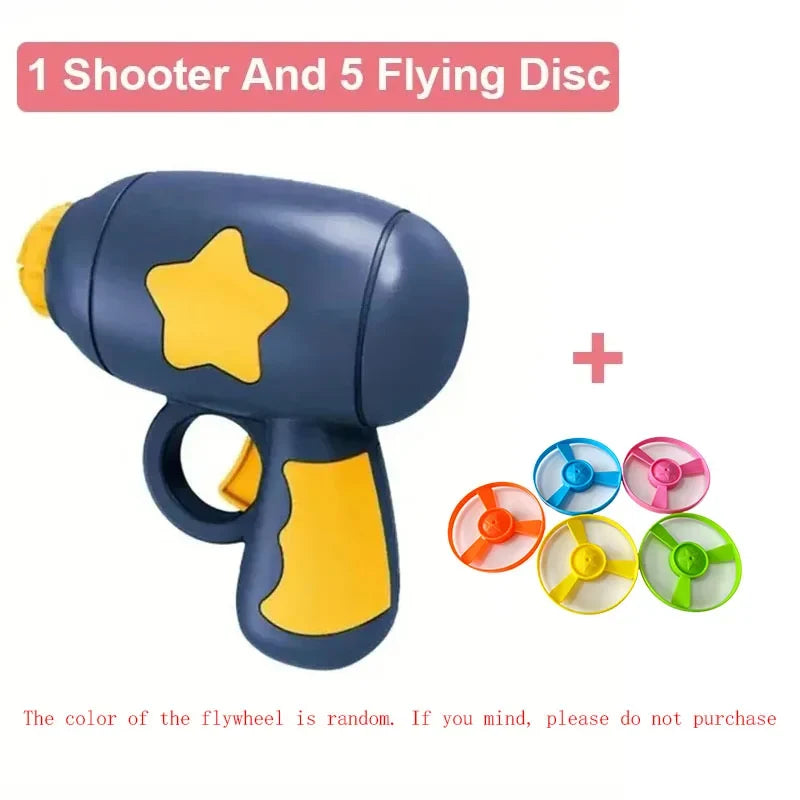 Mini Flying Disc Gun Cat Toy | Interactive Kitten Launch Toy