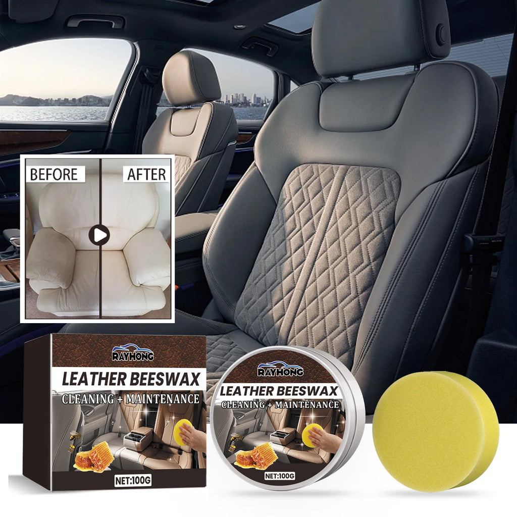 RayHong Leather Care Repair Cream – Car Seat & Sofa Restorer