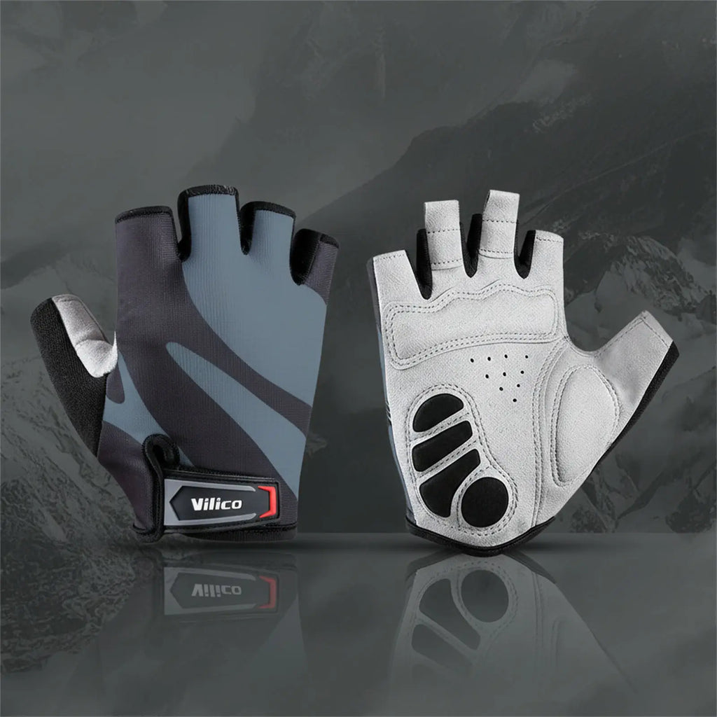 Half Finger Cycling Gloves – Anti-Slip & Shock-Absorbing Unisex