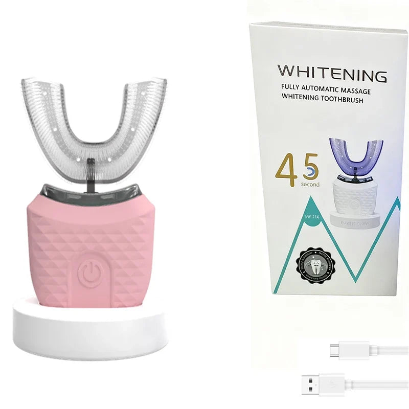 U-Shaped Ultrasonic Electric Toothbrush | IPX7 Whitening