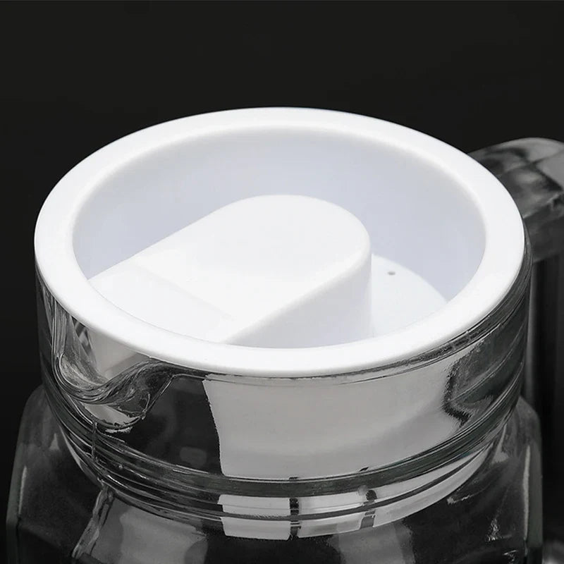 Plastic Carafe Lid Cover – Dust-Proof Bistro Pitcher Cap 1-2 Pk