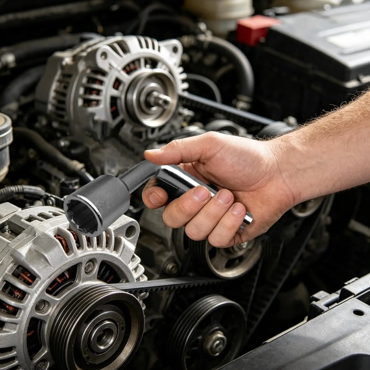 Heavy Duty Alloy Socket Wrench – Car & Home Repair Hand Tool