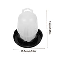 Automatic Chicken Waterer Poultry Drinker Duck Goose Pigeon Quail