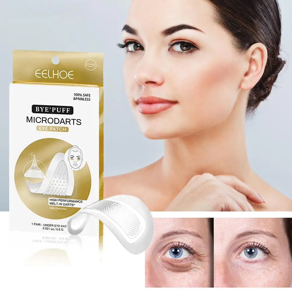 Hyaluronic Acid Microneedle Eye Patches – Under-Eye Gel Pads