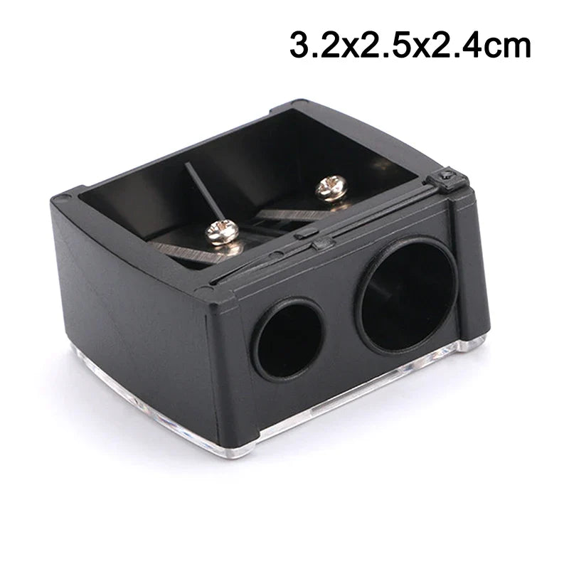 Dual Hole Cosmetic Pencil Sharpener – Lip, Brow & Eyeliner