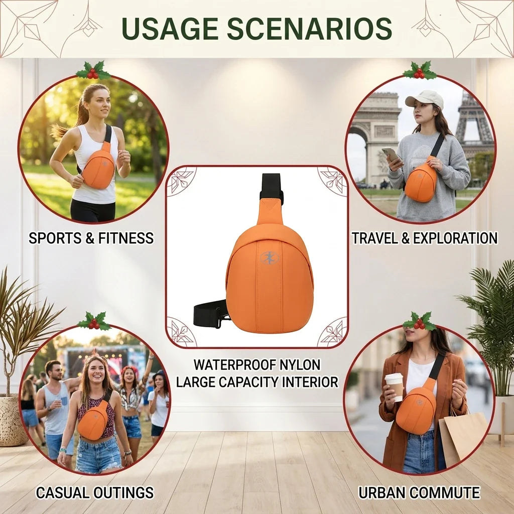 Women's Waterproof Crossbody Chest Bag | Large Capacity