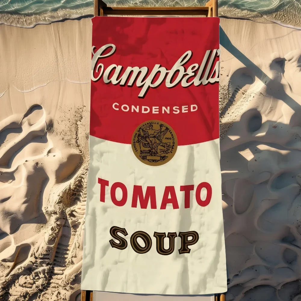 Andy Warhol Art Beach Towel – Quick Dry Soft Pool & Travel