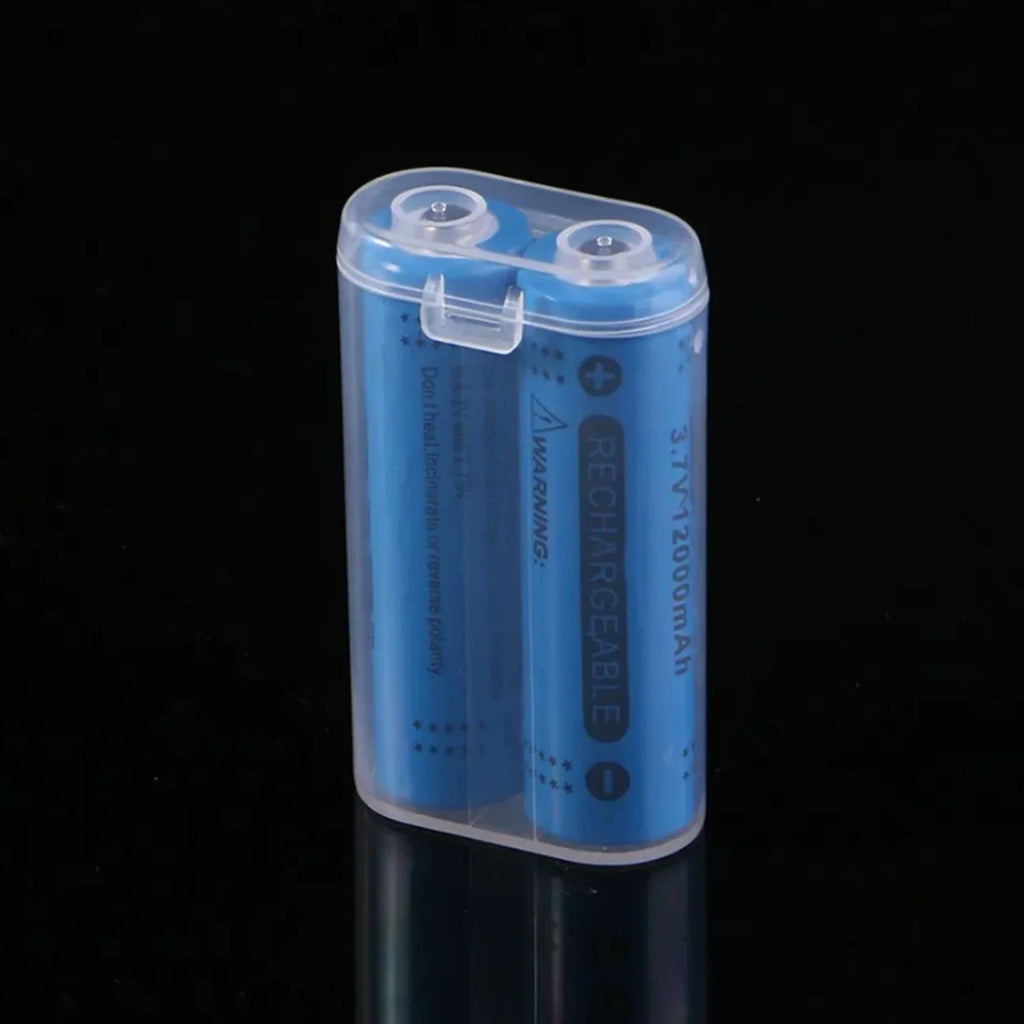 18650 Battery Storage Case – Waterproof Transparent Organizer
