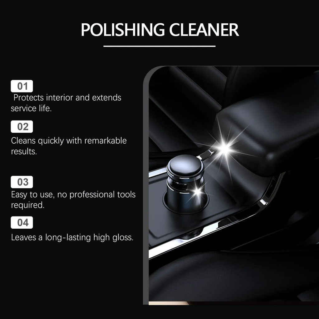 RayHong Car Interior Polish & Leather Cleaner | 100ml