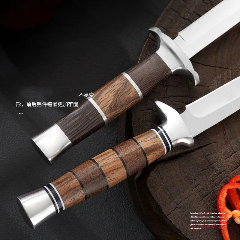 XUAN FENG D2 Steel Boning & Butcher Knife – Wood Handle