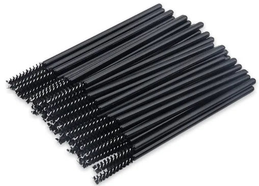50-Pack Disposable Eyeliner Brushes – Precision Lip & Eye Makeup