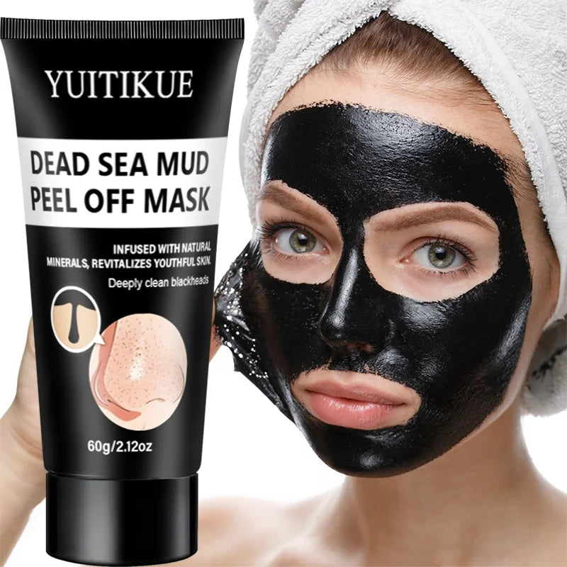 YUITIKUE Dead Sea Mud Peel-Off Mask – Cleansing & Exfoliation