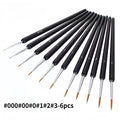 Miniature Paint Brush Set – Fine Detail Nylon Brushes 3/5/6pc