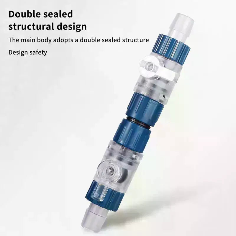 Aquarium Quick Release Hose Connector 12mm 16mm 20mm Filter Valve