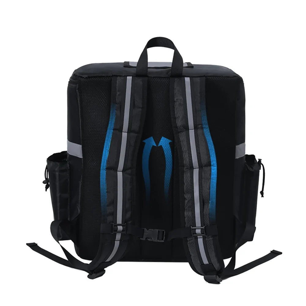 Insulated Delivery Backpack Thermal Food Bag Riders Large Capacity