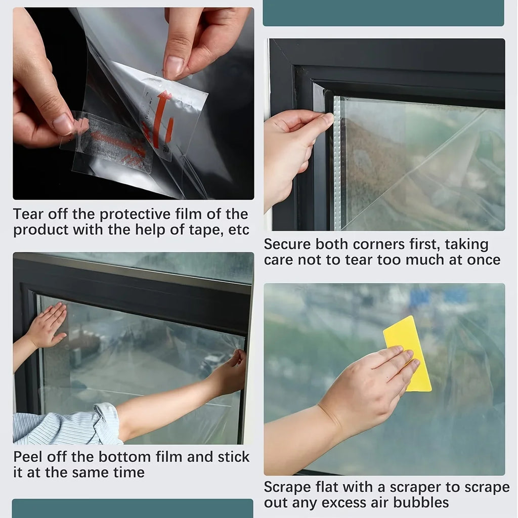 50cm Shatterproof Window Film – Home, Office & Auto Safety