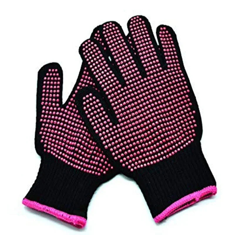 6-Pack Heat Resistant Gloves for Hair Styling – Curling & Flat Iron