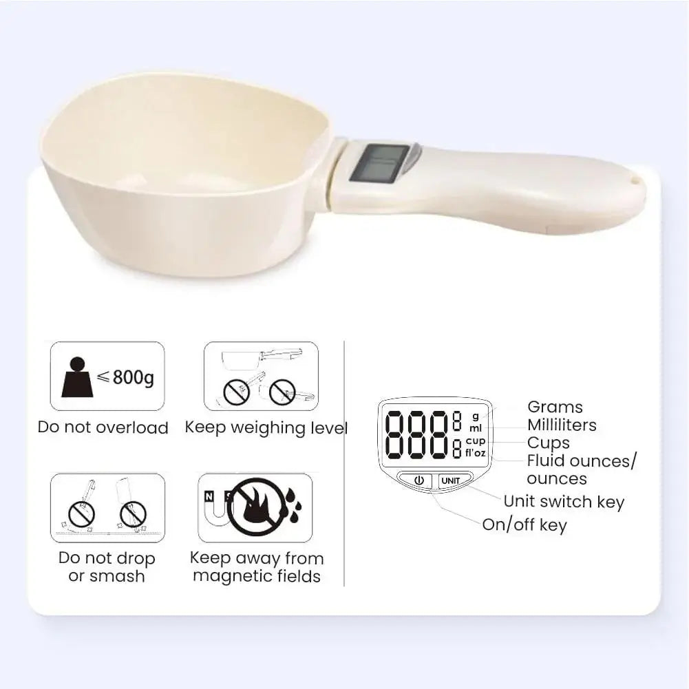 Digital Measuring Spoon Scale – 800g Kitchen Baking Scale