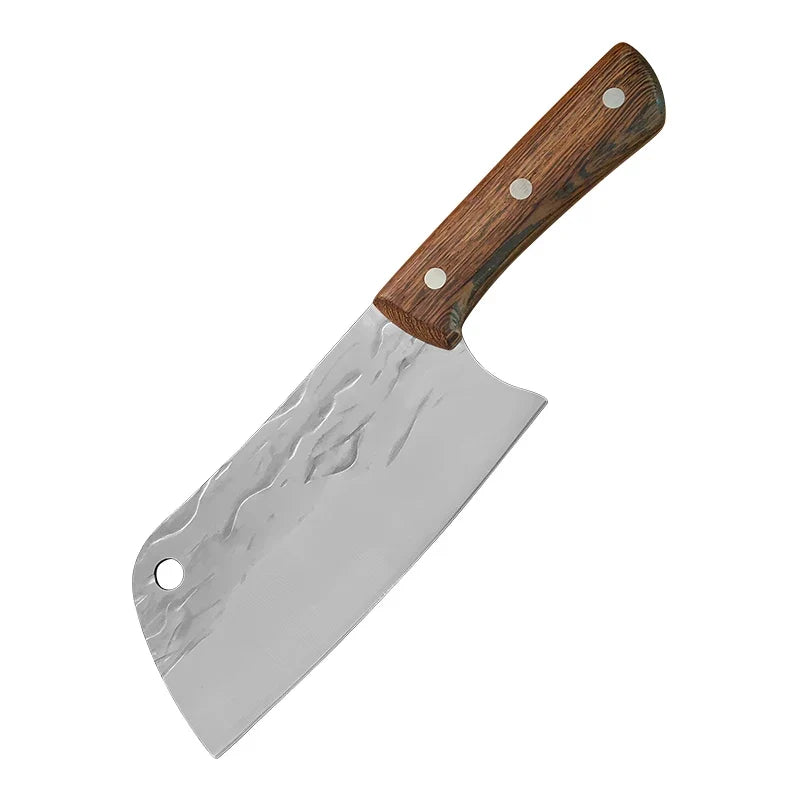 InLeung Forged Stainless Steel Meat Cleaver & Chef Knife