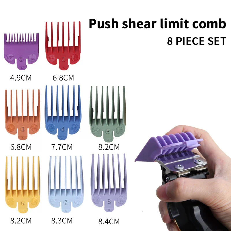Universal Hair Clipper Guard Combs – Cutting Guide Set (2–10 Pcs)