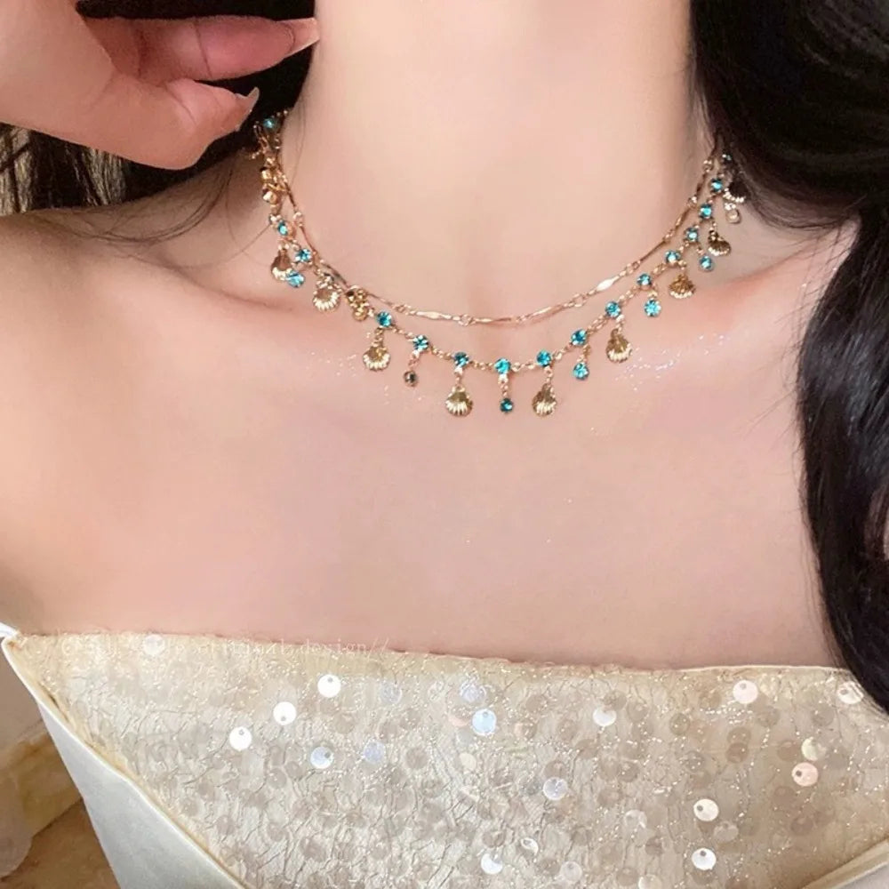 Sea Star Shell Beads Necklace – Bohemian Beach Jewelry