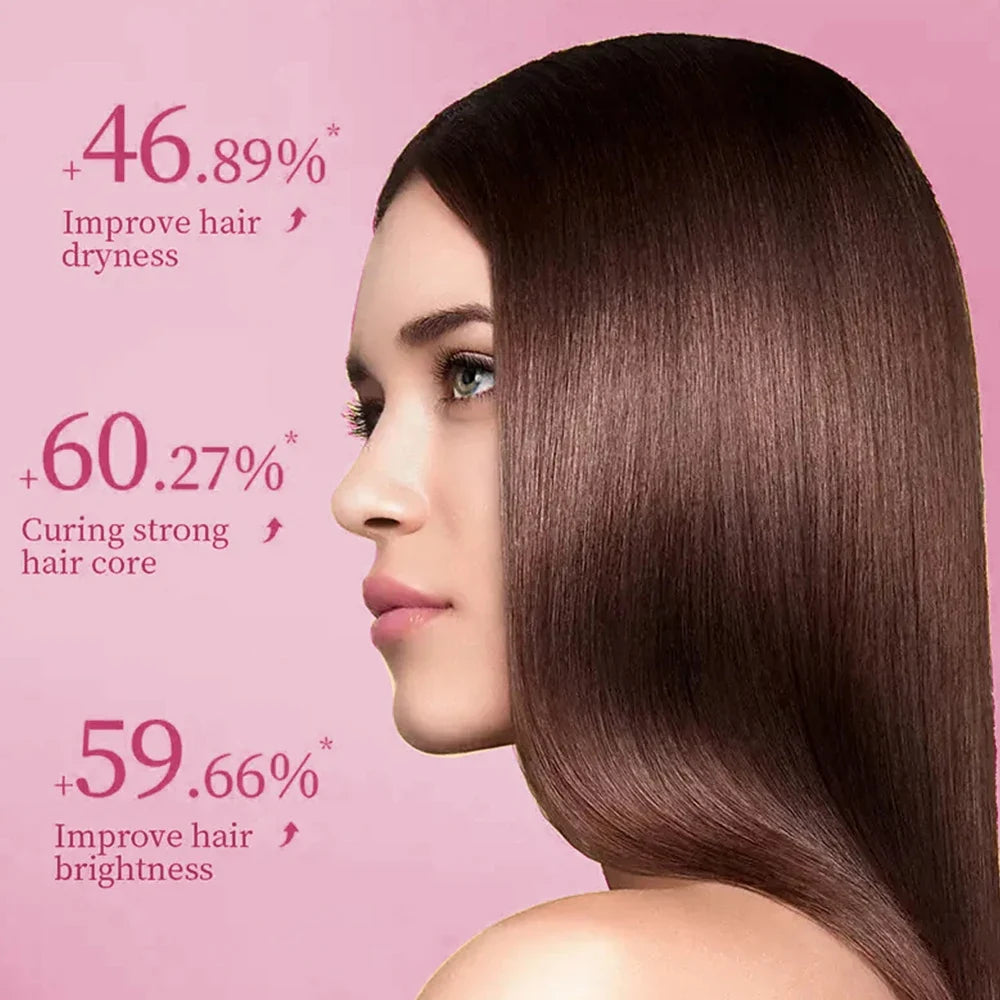 REAROYA Keratin Collagen Hair Mask – Repair Frizzy Dry Hair