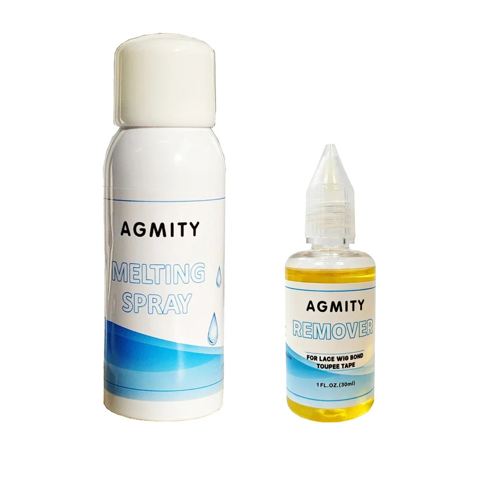 Lace Wig Glue Set – 120ml Spray & 30ml Adhesive Remover