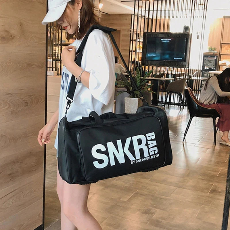 Large Capacity Multifunctional Sports Shoe Storage Travel Bag Fitness
