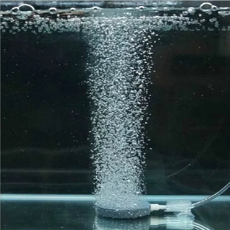 Aquarium Bubble Air Stone Aerator – Fish Tank Oxygen Disc