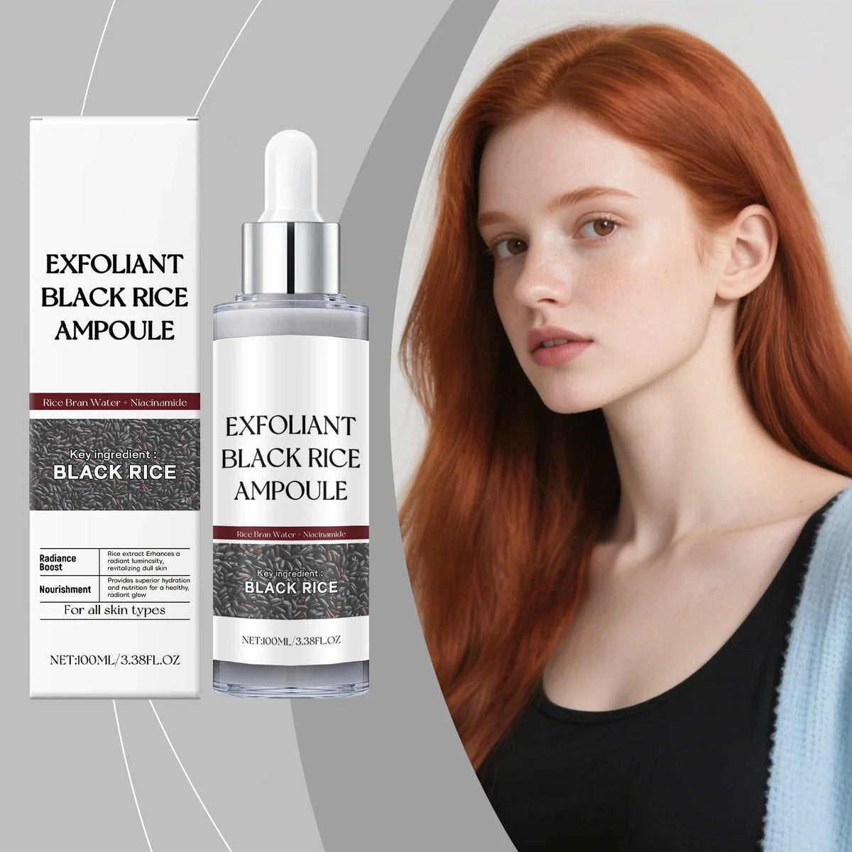 Black Rice Face Exfoliating Essence – Smooth & Soften Skin