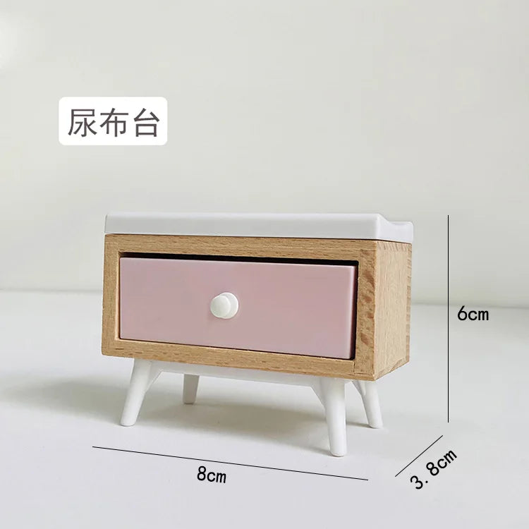 1 12 Dollhouse Baby Bedroom Furniture Accessories Slide Trojan Horse