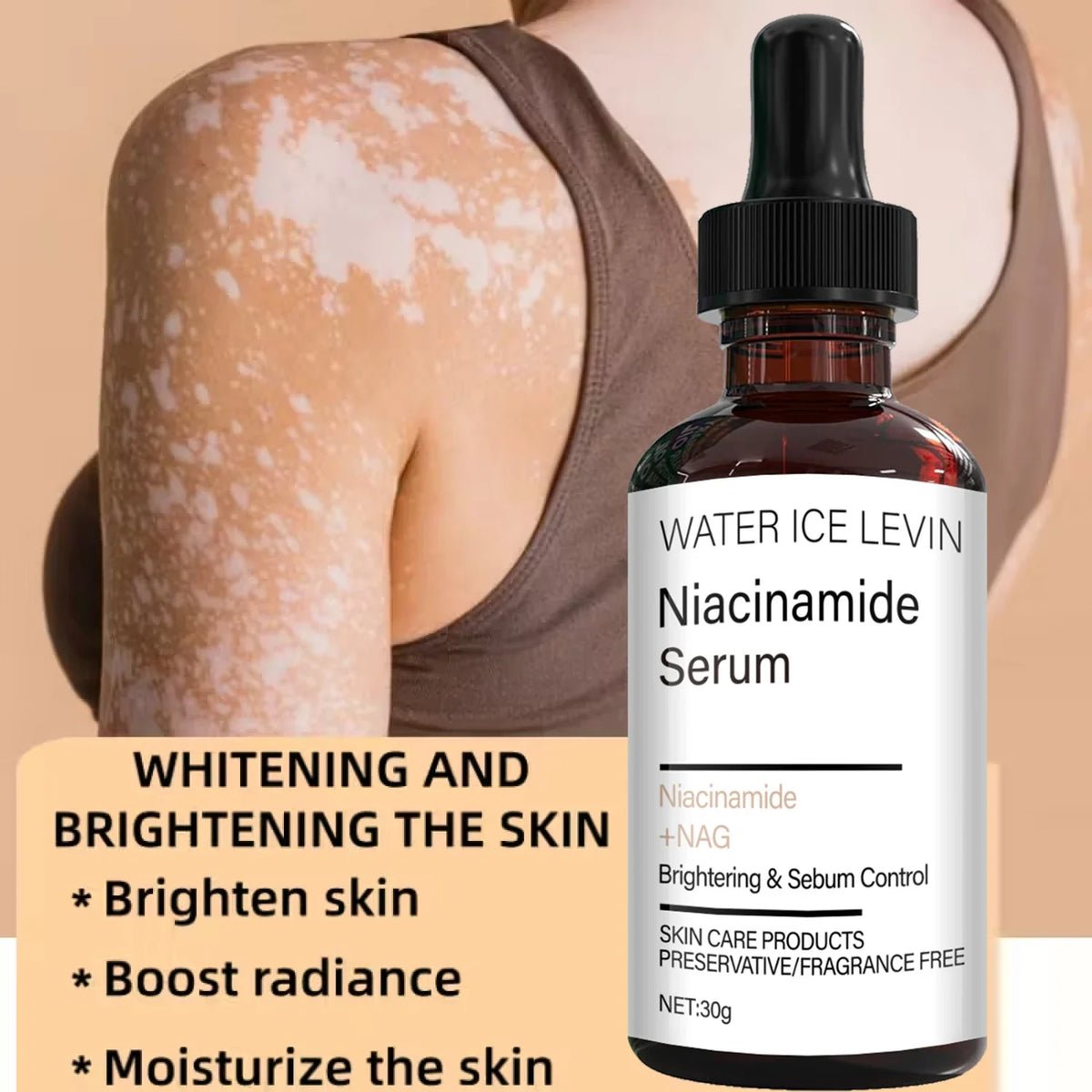 Niacinamide Serum Cream with Bee Venom & Collagen | 30g