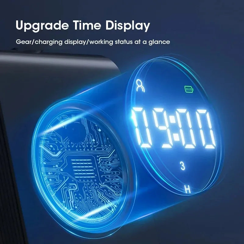 Wall-Mounted Aroma Diffuser | Body Sensor, Clock & Night Light