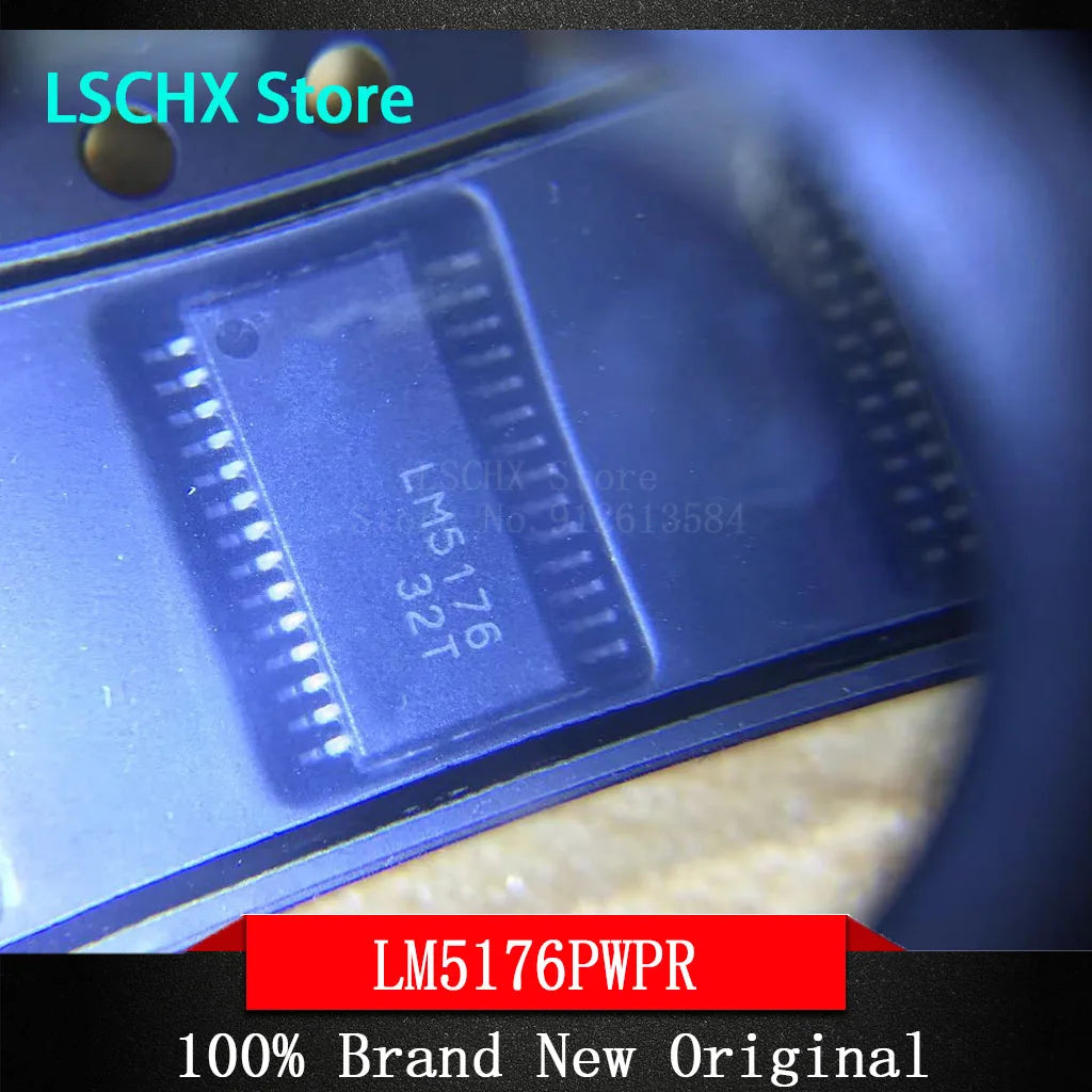 5pcs LM5176 HTSSOP-28 55V 4-Switch Buck/Boost Controller IC