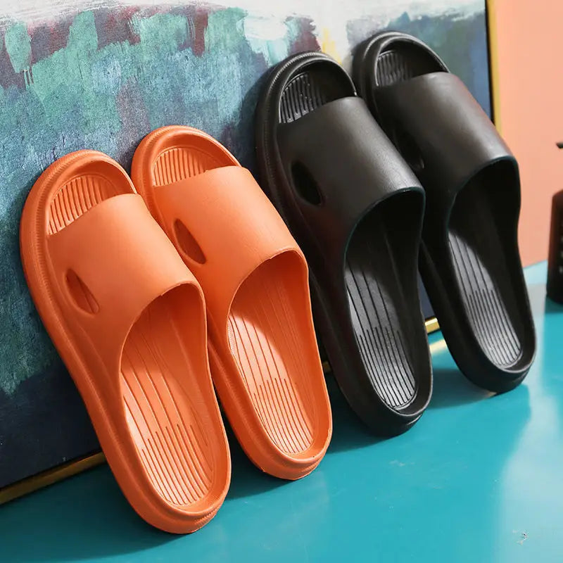 Non-Slip EVA Slides – Lightweight Quick-Dry Open-Toe Slippers
