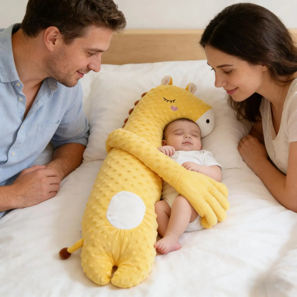 Baby Soothing Patting Giraffe Toy – Sleep Aid with Remote
