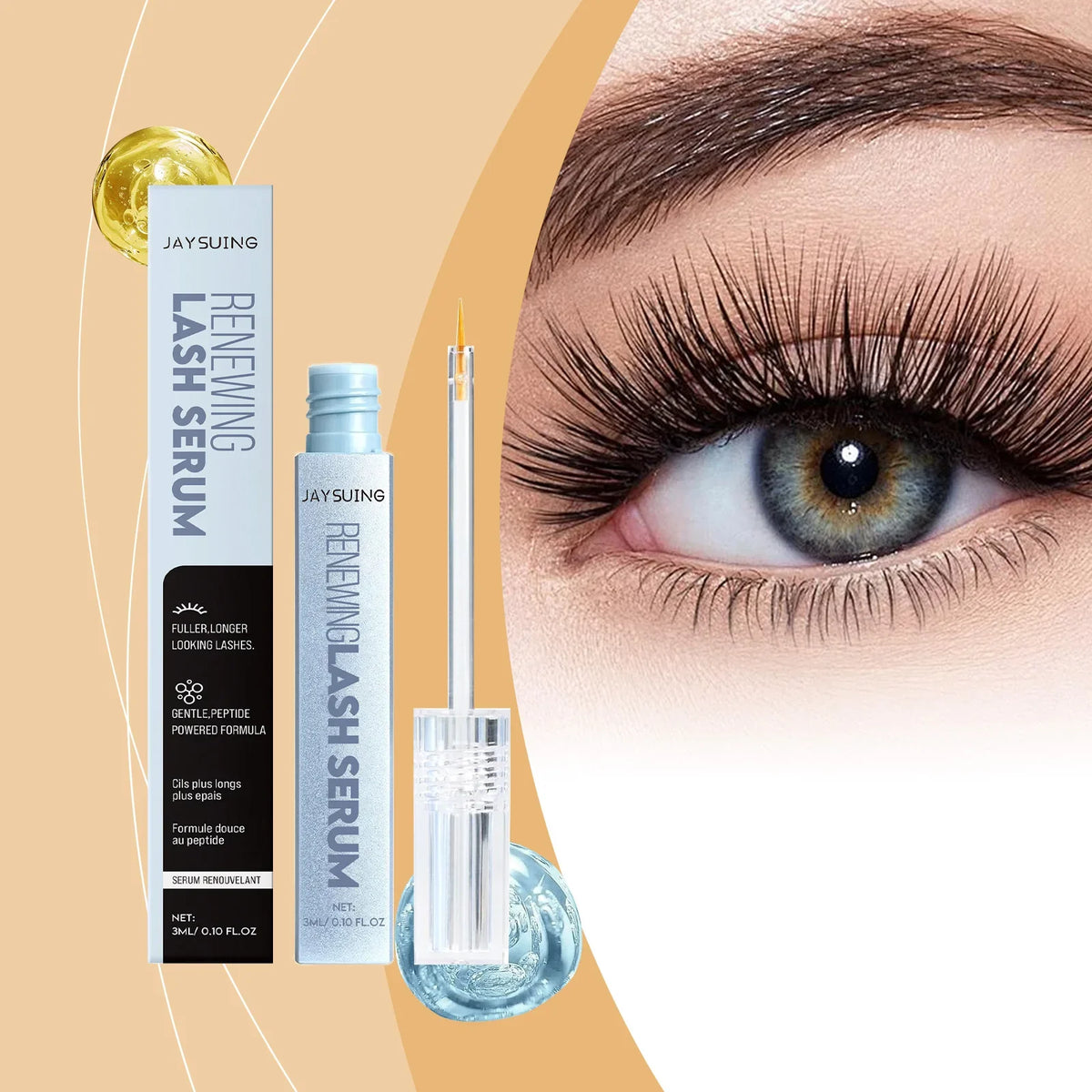 Jaysuing Eyelash Enhancing Serum – Fuller & Longer Lashes