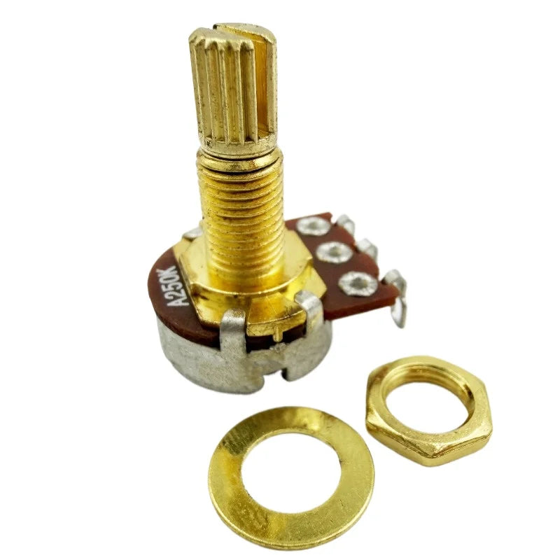Long Shaft Guitar Potentiometers Pots Audio Tone Volume Switch