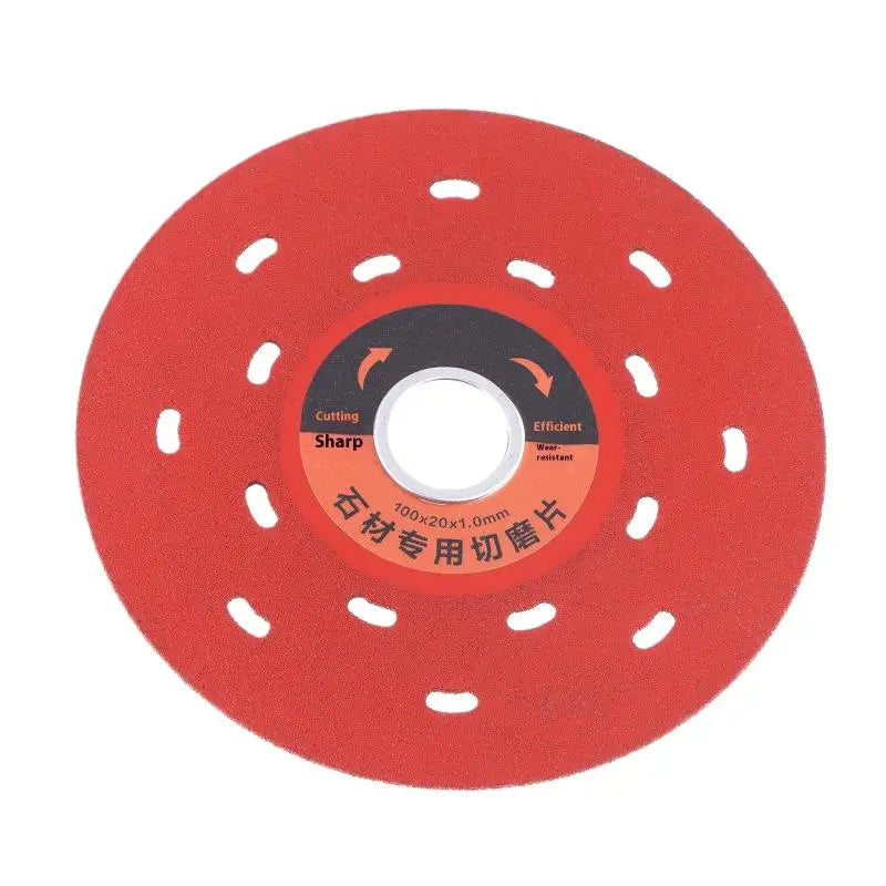Multi-hole Design 4-inch Cutting Grinding Discs Vacuum Brazed Saw