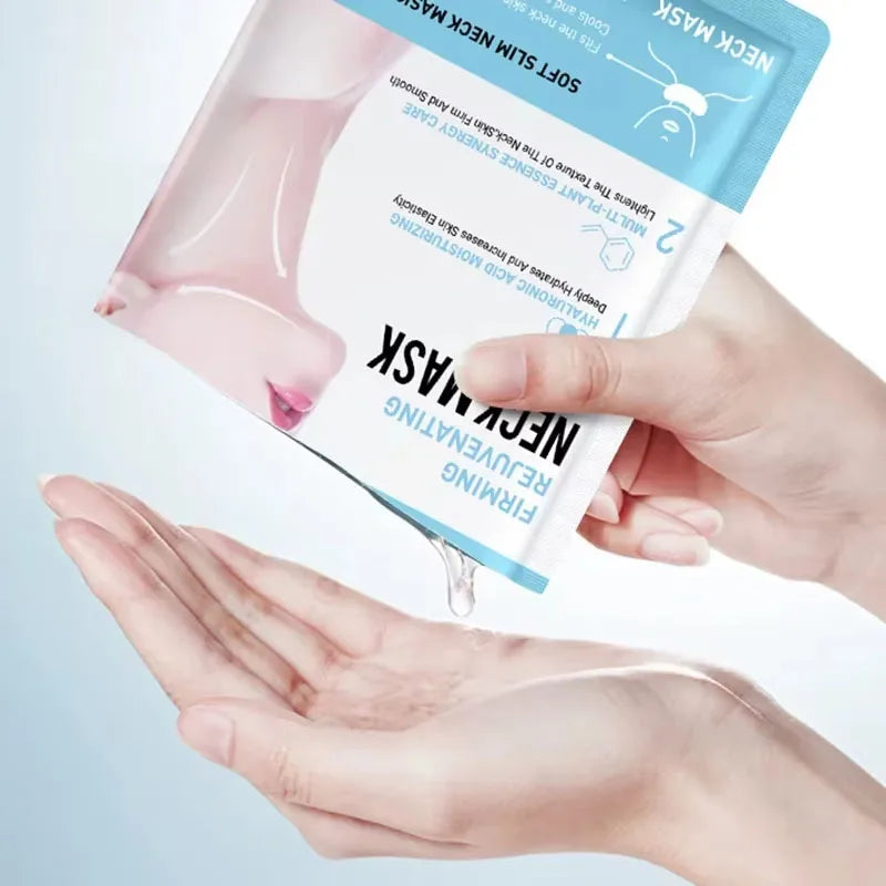 SADOER Hyaluronic Acid Collagen Neck Mask – Firming & Bright