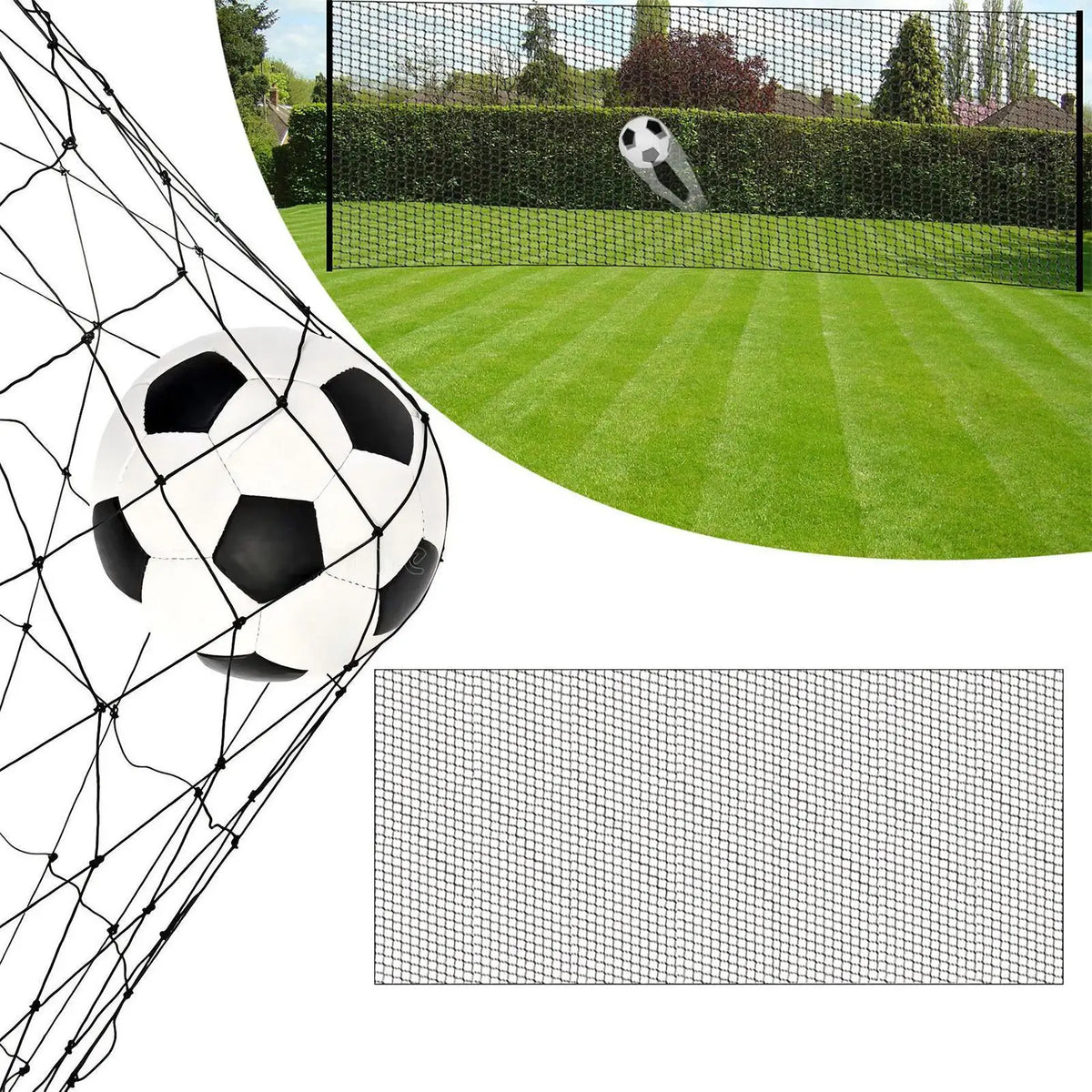 Weatherproof Ball Stop Netting – Nylon Multi-Sport Barrier