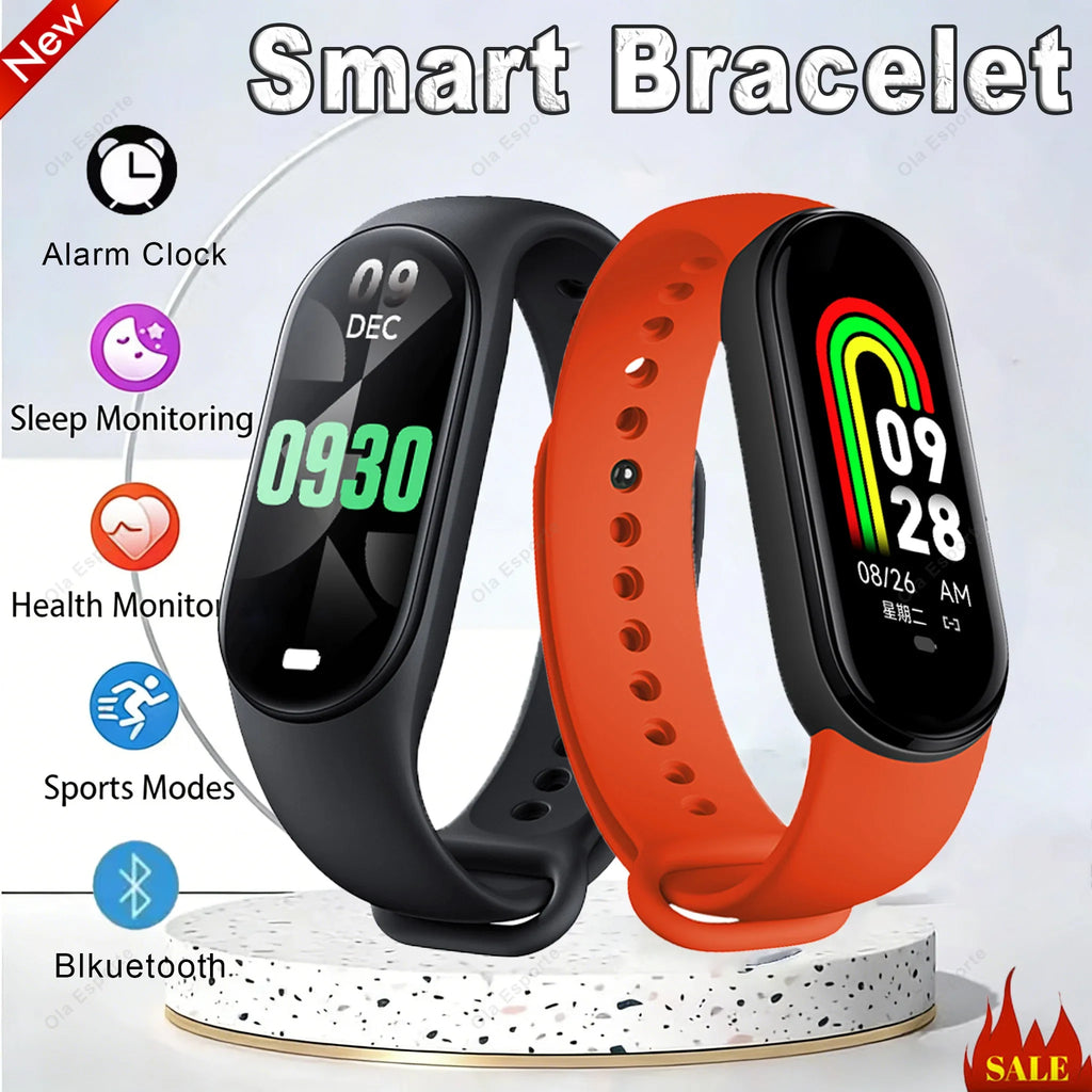 Fashion Smart Watch Fitness Bracelet Sports Waterproof Health Monitor