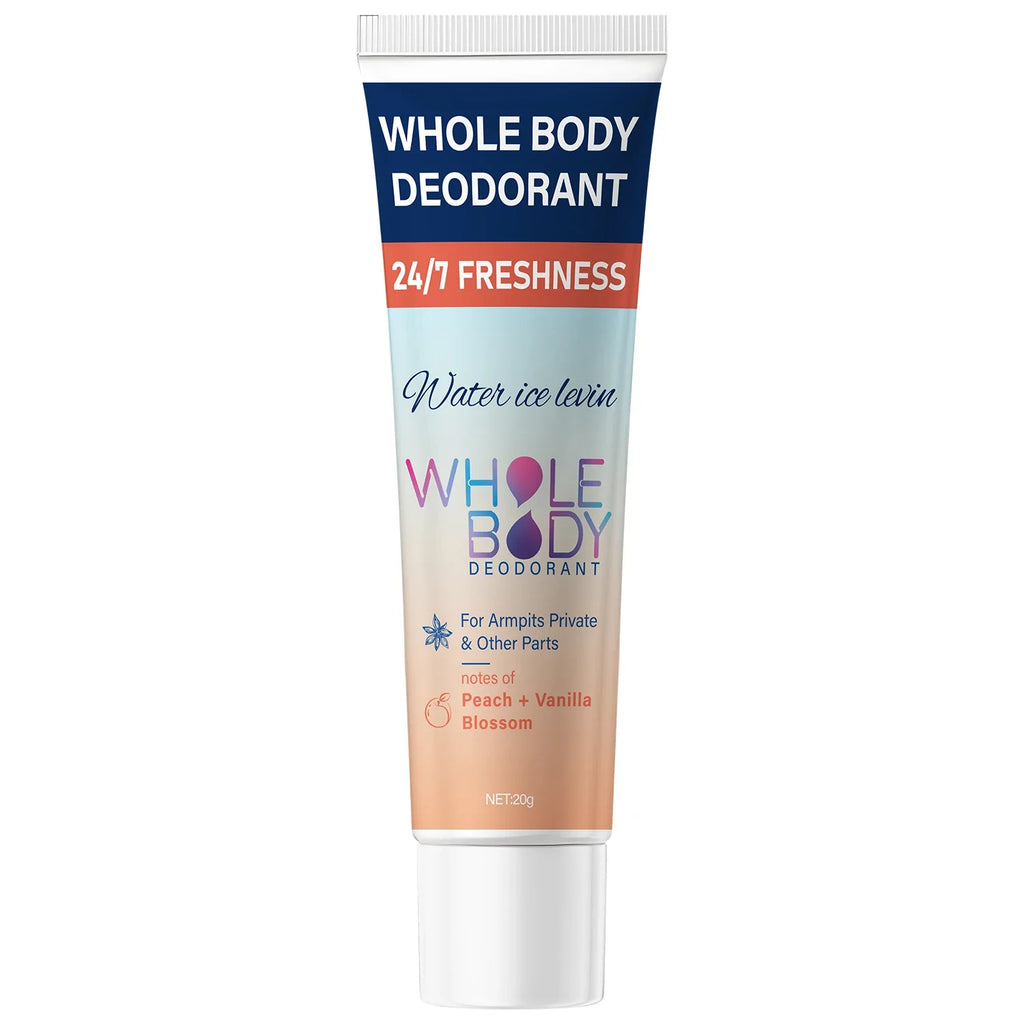 Whole Body Deodorant Cream – Hyaluronic Acid & Peach Vanilla