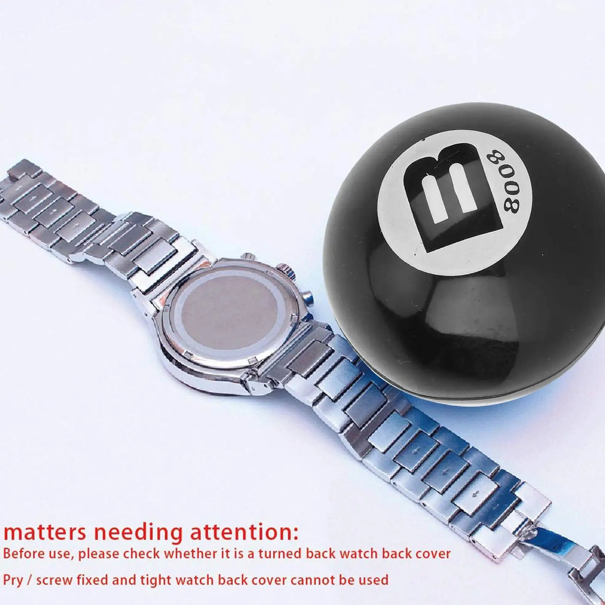 Rubber Ball Watch Back Case Opener Tool – 6.5cm
