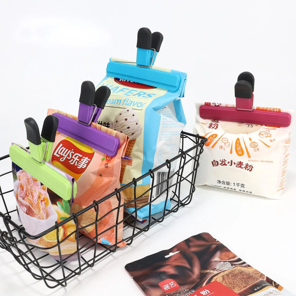 Food-Grade ABS Bag Sealing Clips – Moisture-Proof Snack Clips