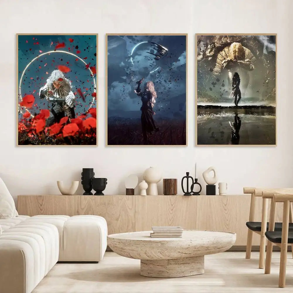 Clair Obscur Expedition 33 HD Self-Adhesive Waterproof Poster